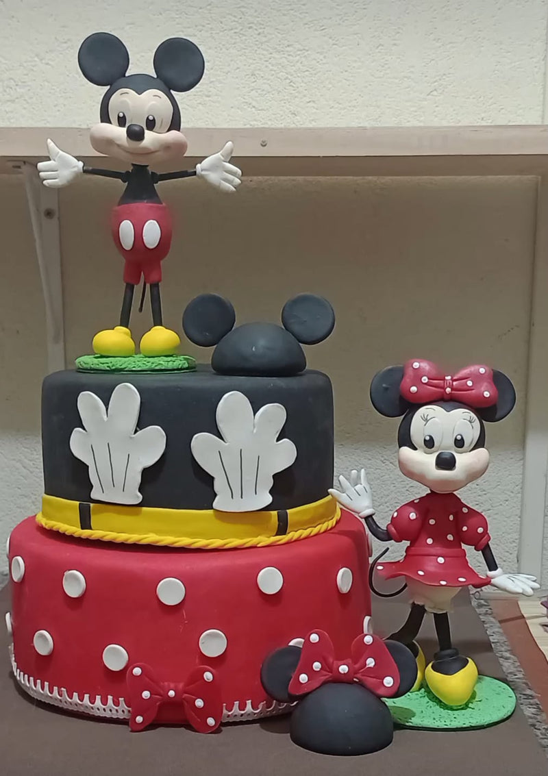 Bolo Fake Mickey e Minnie