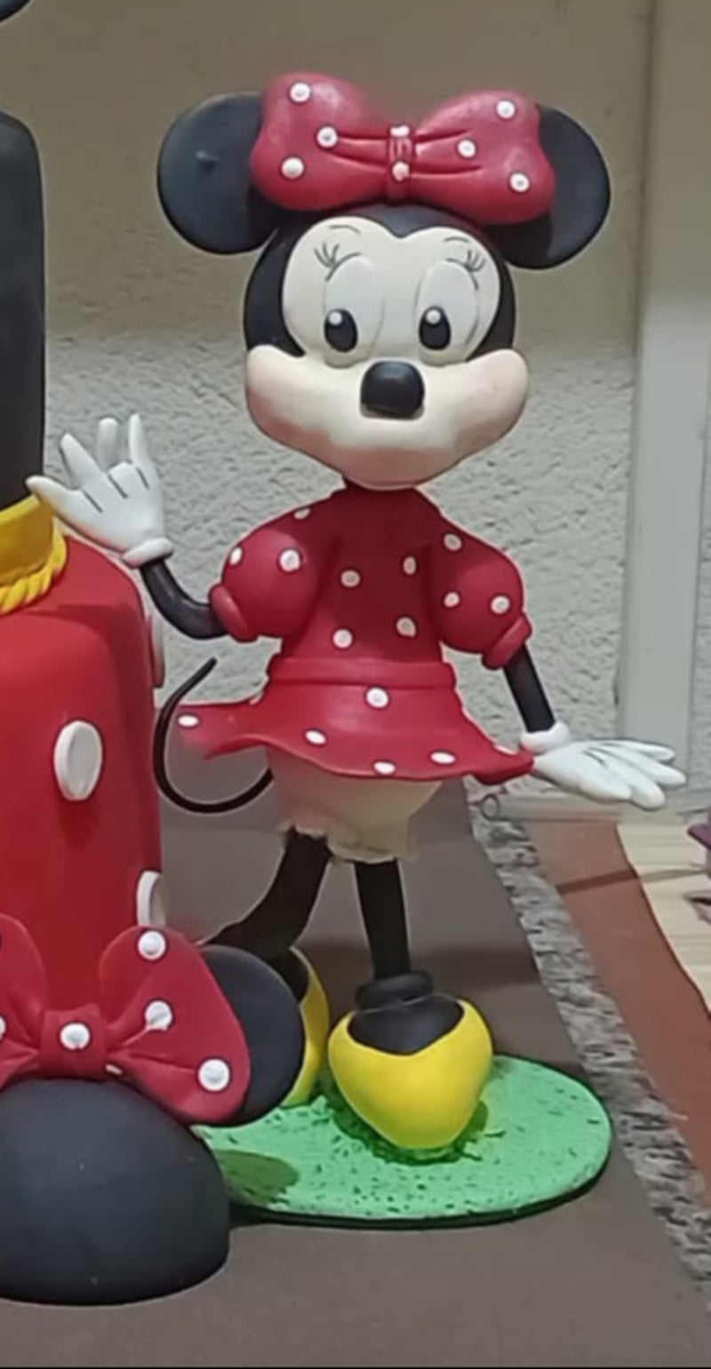 Bolo Fake Mickey e Minnie